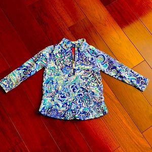 Lilly Pulitzer girls popover size XS 2-3